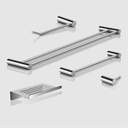 Ver imagem 4 de Kit de Acessórios para Banheiro Alto Brilho 5 Peças 2190or Grego Metal