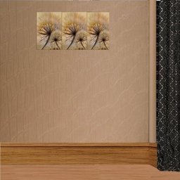 Kit Rodapé de MDF 5 Barras Frisadas de 10cm x 2,40m Rende 12 Metros Moldufama - 3