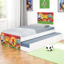 Ver imagem 1 de Bi Cama Infantil Solteiro 195cm X 96cm Kmteb