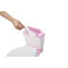 Troninho Penico Privadinha Redutor Infantil Styll Baby C/ Porta Lenços Rosa - 5