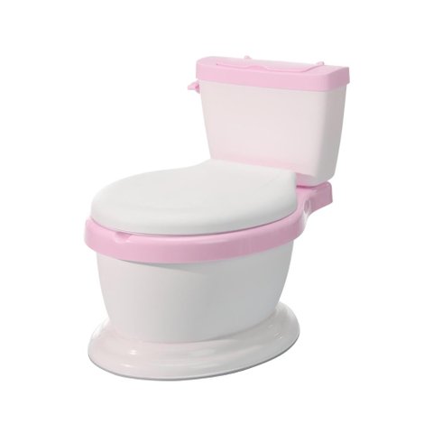 Troninho Penico Privadinha Redutor Infantil Styll Baby C/ Porta Lenços Rosa