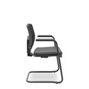 Ver imagem 3 de Cadeira Escritório Interlocutor Fixa Ergonômica NR17 Tela Mesh Brizza