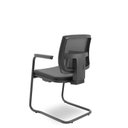 Ver imagem 2 de Cadeira Escritório Interlocutor Fixa Ergonômica NR17 Tela Mesh Brizza