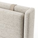 Ver imagem 6 de Cabeceira para Cama Box Casal Estofada Boucle 188cm Premium
