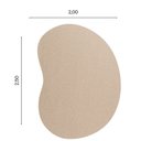 Ver imagem 3 de Tapete Sala Orgânico Bean 200cm X 250cm São João