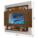 Ver imagem 4 de Painel Tv 75 Polegadas com Luzes Led Milão Malbec Off White
