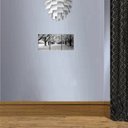 Ver imagem 3 de Kit com 40 Barras Rodapé de Mdf 10cm X 15mm X 2,40m com Friso Moldufama 1002 90m