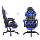 Ver imagem 7 de Cadeira Gamer Fortt Trieste Azul - Cgf002-a