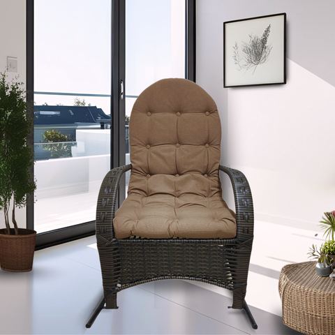 Poltrona para Jardim Imperatriz de Balanço com Almofada - Wj Design