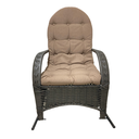 Ver imagem 3 de Poltrona para Jardim Imperatriz de Balanço com Almofada - Wj Design