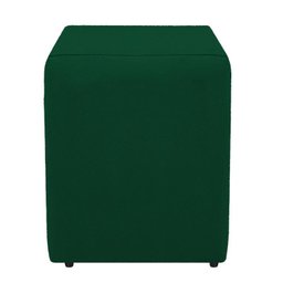 Puf Puff para Sala Quadrado Dado Verde Musgo 45 Cm Altura - 1