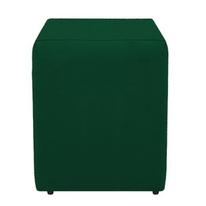 Puf Puff para Sala Quadrado Dado Verde Musgo 45 Cm Altura