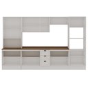 Ver imagem 4 de Cozinha Modulada Completa 6 Peças Modelo Americano Provençal Branco/Ébano