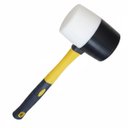 Ver imagem 2 de Martelo Borracha Ergonomico Marreta Obra Reparos Marreta Piso Ceramica Reparo Manutençao Resistente