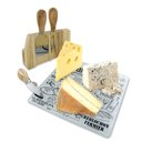 Ver imagem 1 de Jg Queijo Tábua/facas Ecokitchen 20x30cm Mimo Style Bm20401