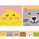 Ver imagem 1 de Faixa Infantil Amiguinhos da Fazendinha- Kit 2 unidades