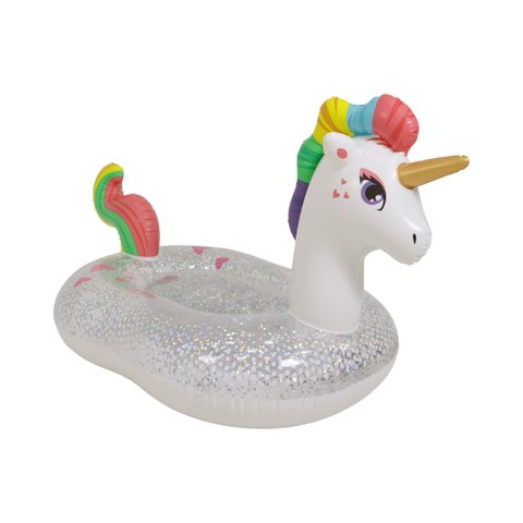 Boia Inflável Unicórnio com Glitter Bel Summer Waves