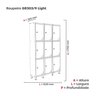 Armário Locker Guarda Volume Aço Light 9 Portas 103,5x179,5cm - 4