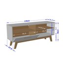 Ver imagem 5 de Rack Paládio 1.4 Off White Naturalle 2076630 Bechara