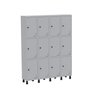 Armário Locker Guarda Volume Aço Light 12 Portas 138x179,5cm - 2
