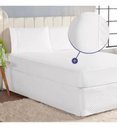 Ver imagem 4 de Jogo de Cama Completo Laura com Elástico para Colchão Casal Queen Branco