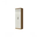 Ver imagem 4 de Armário Multiuso New Atacama 2 Portas 3 Prateleiras 52cm MDP Off White Aramóveis