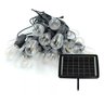 Varal Solar 20 Lampadas 12 Metros Placa Solar Filamento Led Cordao Luz Festa Aniversario Casamento J - 3