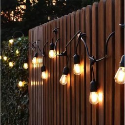 Varal Solar 20 Lampadas 12 Metros Placa Solar Filamento Led Cordao Luz Festa Aniversario Casamento J - 4