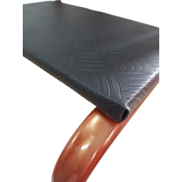 Escada Escadinha para Obeso 2 Degraus Maca e Depilação Estética Cor Bronze Medcombo Obeso Bronze - 4