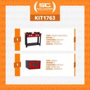 Ver imagem 2 de Fogão Industrial com Forno 2 Bocas Duplas Bravo BR2BF Vermelho - Venâncio