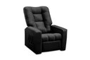 Ver imagem 4 de Poltrona do Papai Reclinável Ibiza Suede Preto Mirra Decor