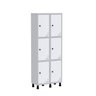 Armário Locker Guarda Volume Aço Light 6 Portas 69x179,5cm - 2