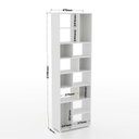 Ver imagem 4 de Estante para Livros Multiuso 100% MDF 14 Nichos Dallas