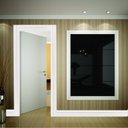 Ver imagem 3 de Kit com 10 Barras Rodapé de MDF 5cmX15mmX2,40m com Friso 503 24m 