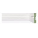 Ver imagem 1 de Kit Rodapé de MDF 5 Barras Frisadas de 5CMX2,40m Rende 12m Branco Moldufama