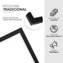 Ver imagem 4 de Kit 3 Quadros Decorativos para Quarto Infantil Alfabeto Numerais Lápis Coloridos 30x40cm