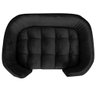 Cama Pet para Cães e Gatos Estofada com Pés Hannah - Preto - 6