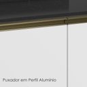 Ver imagem 5 de Balcao com Tampo 2p 60 Cm Mdf Kali 12220 Bianco Toq Branco Uv Nicioli