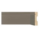 Ver imagem 1 de Kit com 10 Barras Rodapé de MDF 5CMX15MMX2,40m com Friso 1003 24m Cinza Moldufama