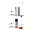 Ver imagem 1 de Porta Shampoo Sabonete de Box Future com Gancho Móvel 1665