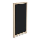 Ver imagem 2 de Quadro Cavalete de Calçada Standard Preto 100x60 Cm Moldura Pinus Natural