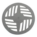 Ver imagem 1 de Kit 5 Grelha Redonda com Diâmetro de 15cm em Abs Modelo Ii Astra