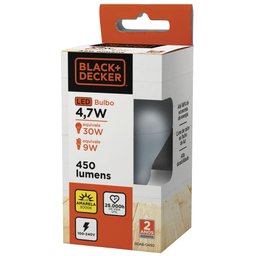 Lâmpada LED Bulbo A55 4,7W 6500K Black+Decker - 2