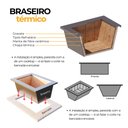 Ver imagem 7 de Kit Churrasqueira Gourmet Mod 3 Águas Inox 430 + Grelha Moeda