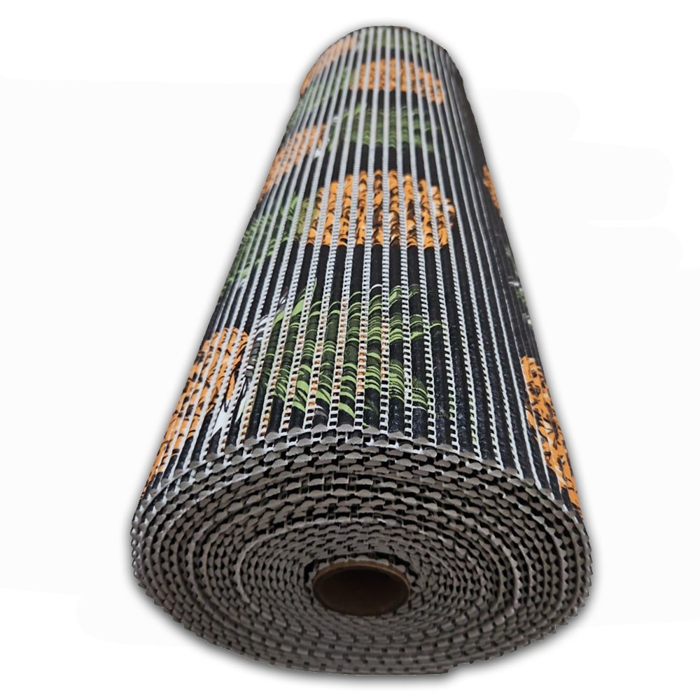 Tapete Passadeira Emborrachada Pvc Antiderrapante 0,65x3,00m Abacaxi - 6