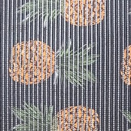 Tapete Passadeira Emborrachada Pvc Antiderrapante 0,65x3,00m Abacaxi - 5