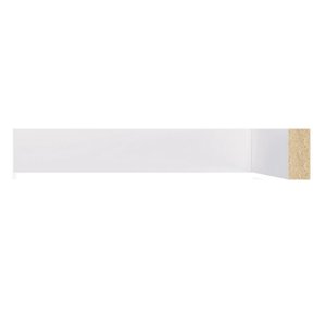 Kit com 3 Barras Boiserie Mdf 3cm X 15mm X 2,40m Liso Moldufama 301 7,2m