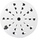 Ver imagem 1 de Kit 3 Grelha Redonda Diâmetro de 15cm com Anti-Inseto em PVC Modelo Ii Astra Branco
