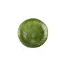 Sousplat Folhagem em Vidro D33cm Cor Verde - 1