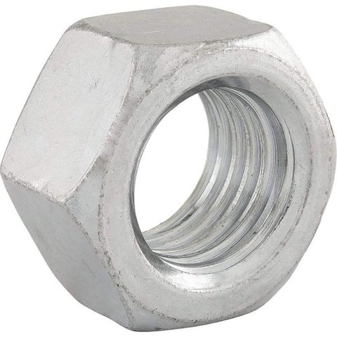 Porca Sextavada 7-8 Unc Zincada Aço Carbono 1010-1020 Fixações com Parafusos Vonder